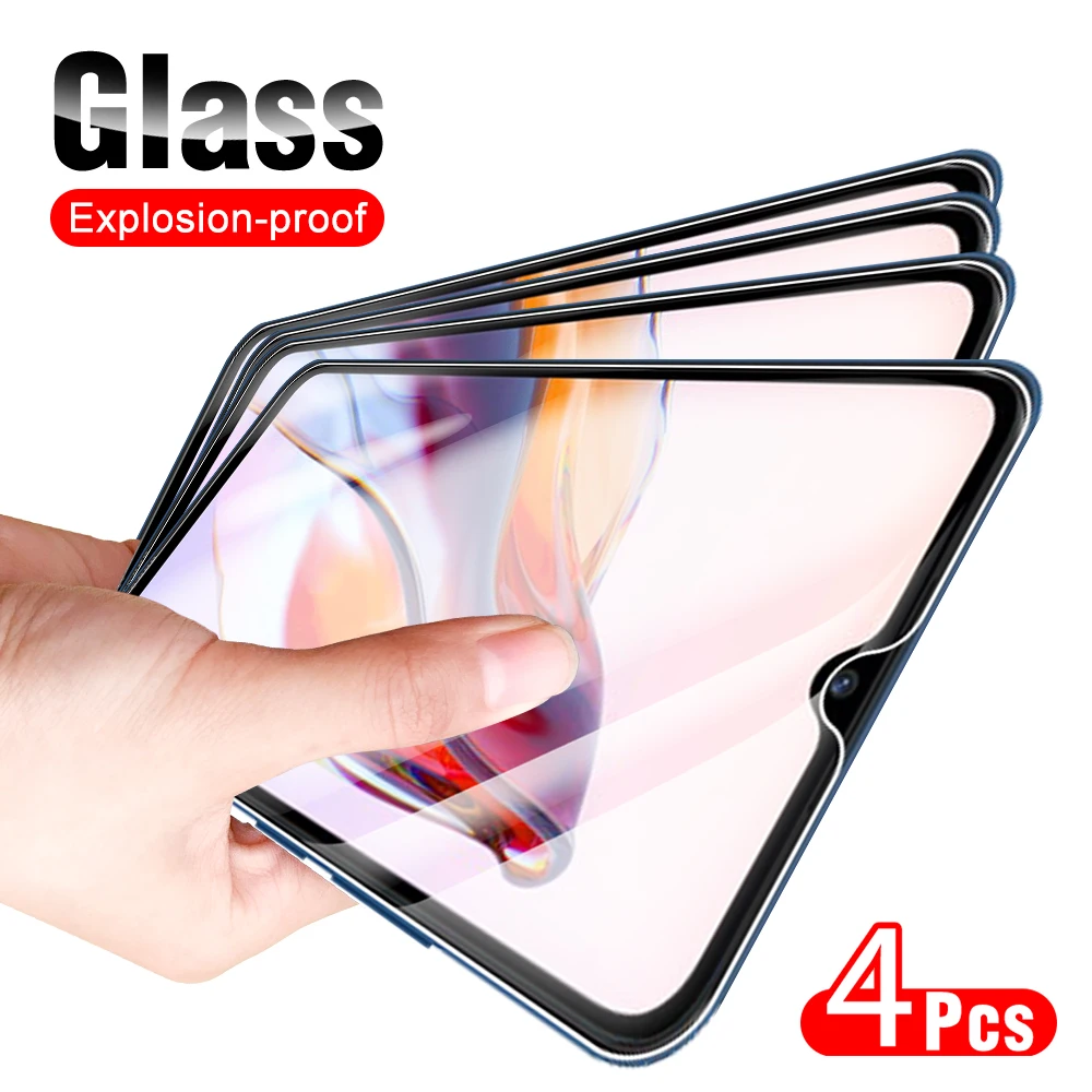 

4pcs Full cover tempered glass For Xiaomi Redmi 12C 4G 2023 screen protector Red Mi11A Clear protective Glass redmi note 12S