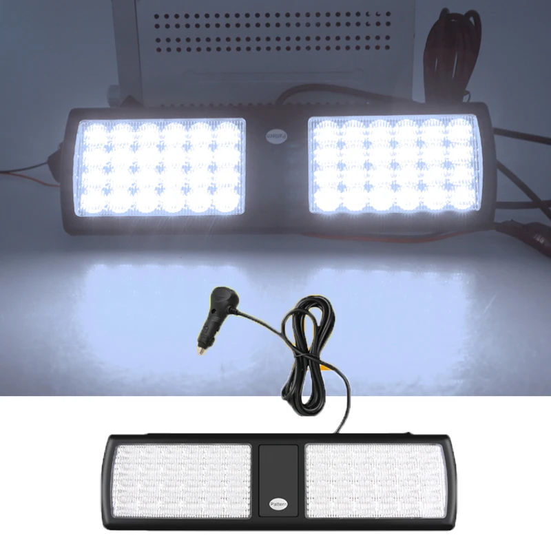 Ultra-Bright 12V LED Front Windshield Daytime Flashing Light System