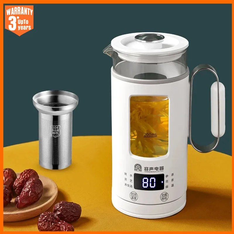 1L Electric Kettle Tea Maker Health Preseving Pot Glass Tea Infuser Pot  Automatic Keep Warm Water Kettle with Filter 220V - AliExpress