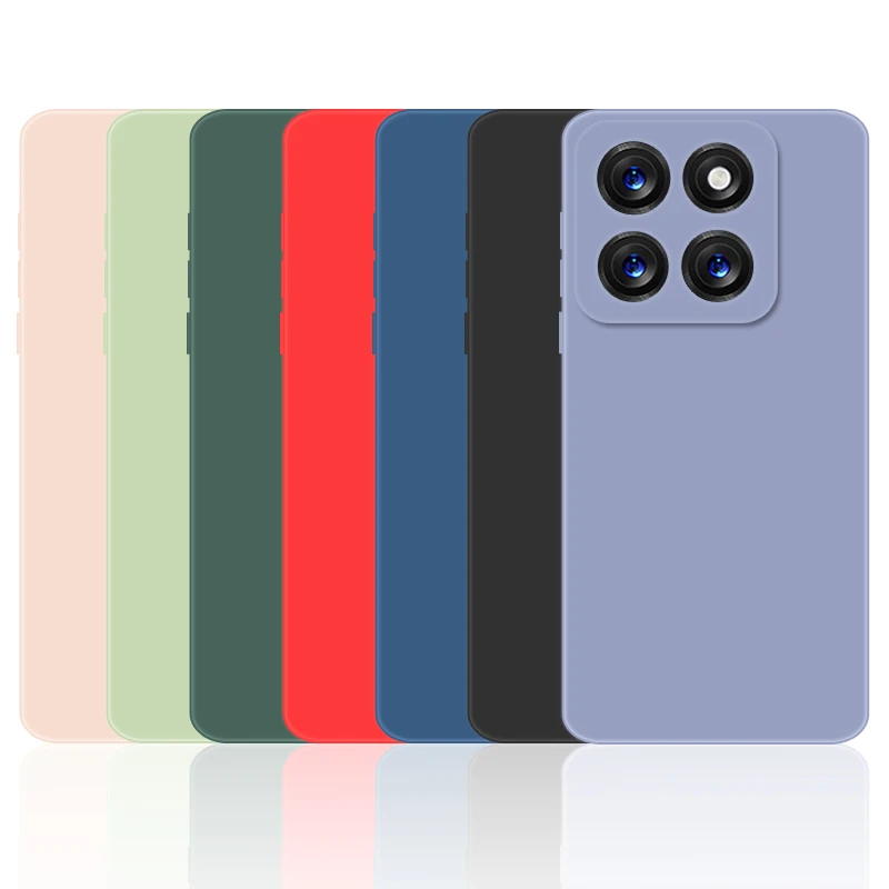Per Xiaomi 14 Pro Case Xiaomi 14 Pro Cover Soft Liquid Silicone Bumper Shield Custodie Protettive Per Telefono Per Xiaomi Mi 14 Pro Funda