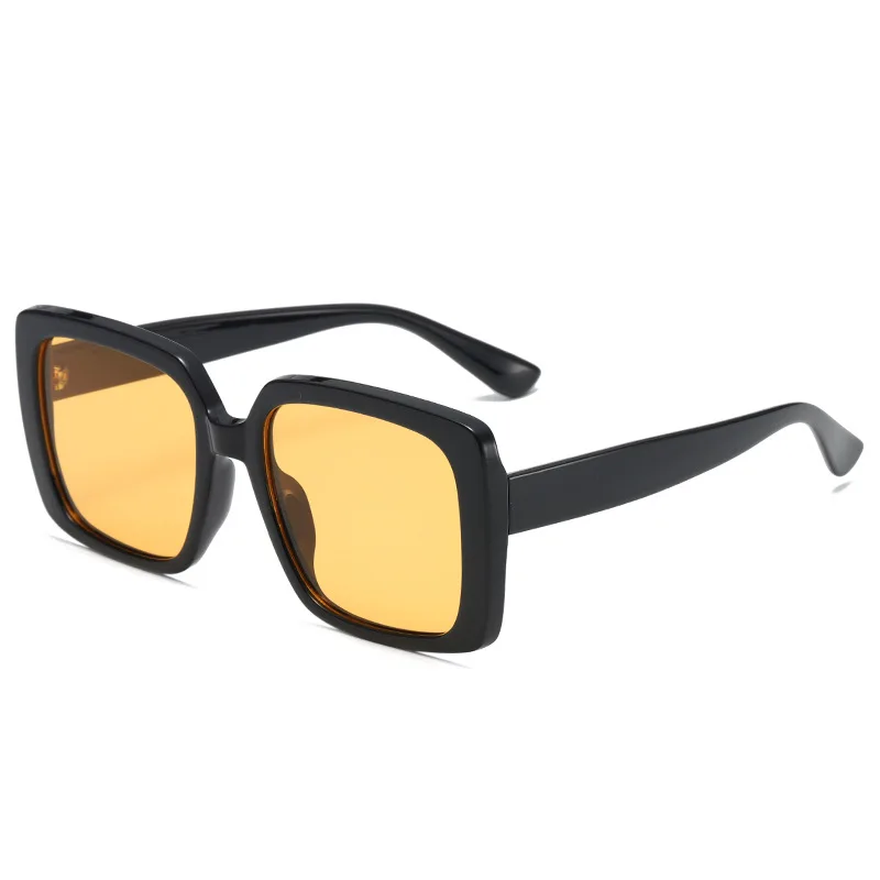 

Large square frame classic fashion Europe and America plastic men and women senior trend ins wind sunglasses sunglasses