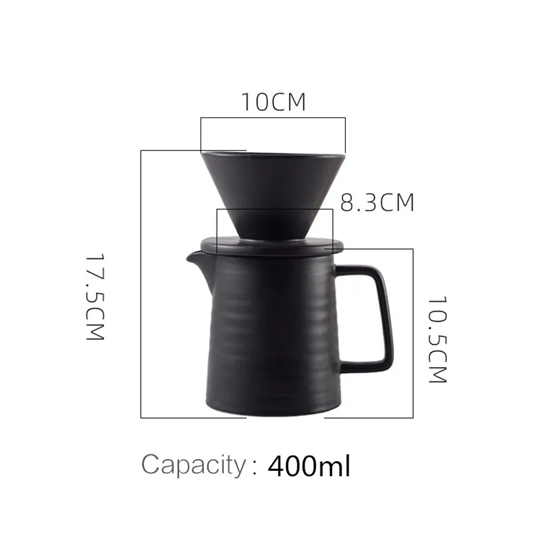 1-2 xícaras, pote de filtro, permanente, cafeteira, 400ml