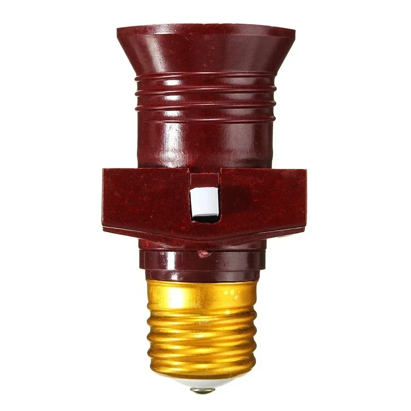 1PCS 111V-240V E27 Screw Bulb Holder Convert To Switch Lamp Socket LED Bulb Adapter Switch Lamp Socket Adapter