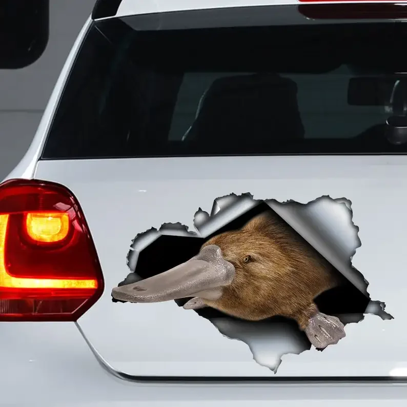 

Автомобильная наклейка Platypus, магнит platypus, наклейка platypus