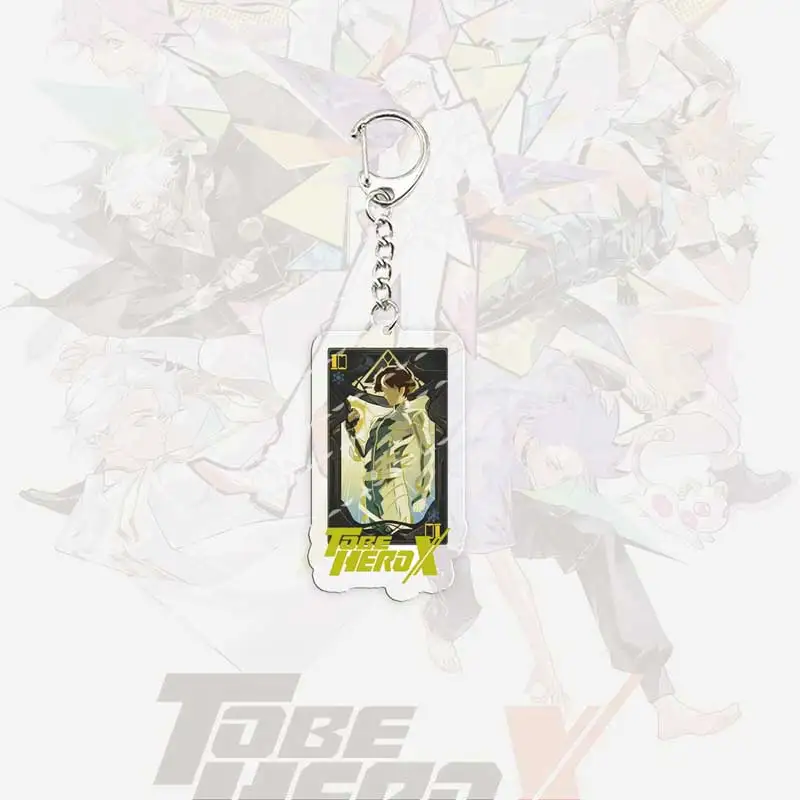 Anime TBHX Lin Ling Lucky Cyan Queen KeyRing Pendant Key Chains