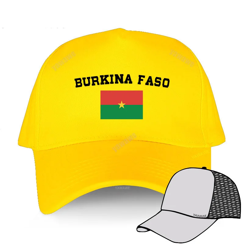 Fashion Flag hats Burkina Faso Baseball Caps Unisex Adjustable Summer Man Outdoor Sport Caps men's golf baseball caps Baseball Caps