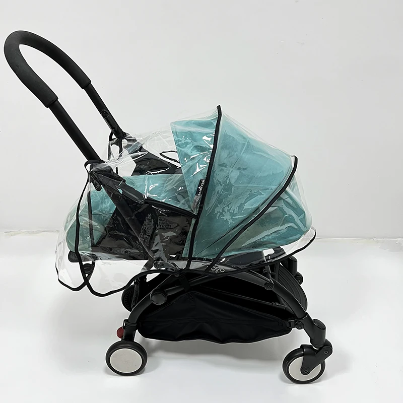 Stroller Rain Cover For YOYO 0+/YOYO 6+ Baby Carrige Rain Coat Safety EVA Material Water Proof 1:1 Design Stroller Accessories stroller accessories stroller rain cover