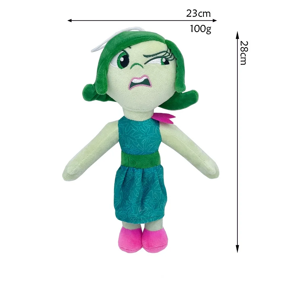 thumbnail image 1 of New Inside Out 2 Plush Anxiety Doll Cute Joy Fear Anger Disgust Sadness Riley Plushish Toys Collection Model Toy Birthday Gift, 1 of 5