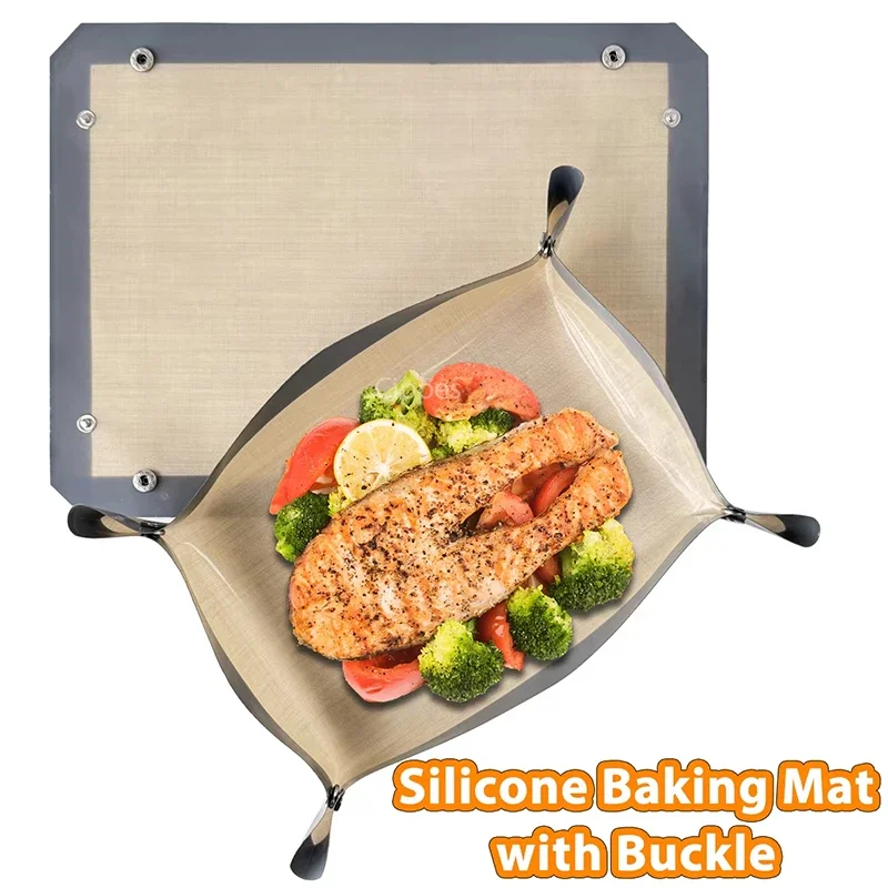 Premium Silicone Non-Stick Baking Mat - Reusable & Heat Resistant Pastry and Cookie Sheet