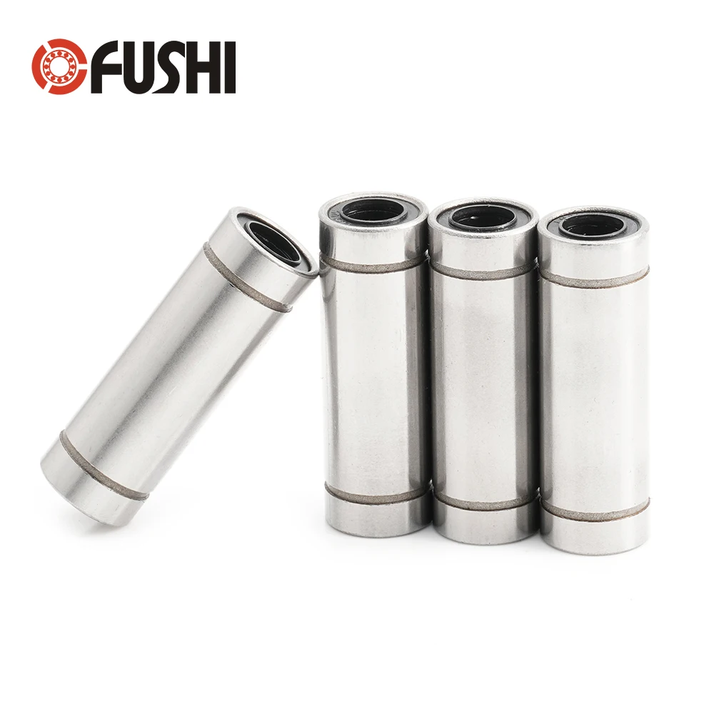 Linear Bearings LM6LUU LM8LUU LM10LUU LM12LUU LM13LUU LM16LUU LM20LUU ABEC-1 Long Type 4PCS