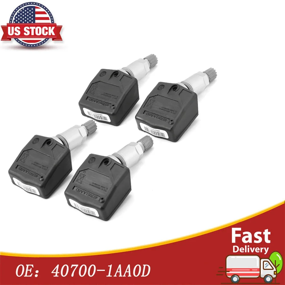 

Датчик давления в шинах TPMS, 4 шт., 315 МГц, для Nissan Titan Murano Pathfinder Armada Frontier Cube 40700-1AA0D 407001AA0D