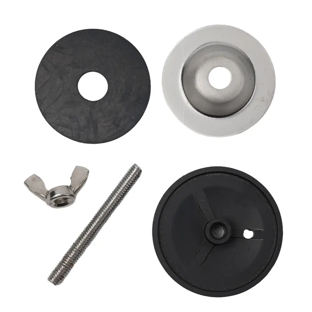 Stainless Steel Faucet Hole Cover for Kitchen Sink Prevents Leaks and Keeps Kitchen Tidy Easy Installation 2 3x2 inch 3