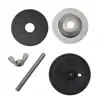 Stainless Steel Faucet Hole Cover for Kitchen Sink Prevents Leaks and Keeps Kitchen Tidy Easy Installation 2 3x2 inch 3
