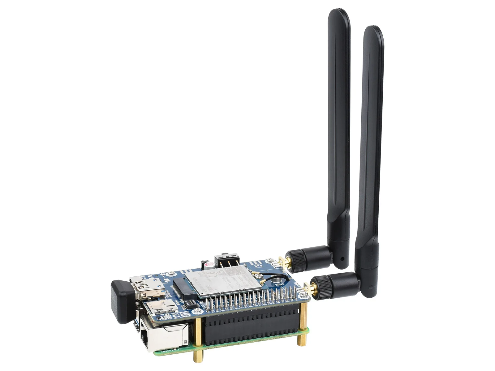 󽺺 ,  ׳ LTE-A, Ƽ  Ƽ , GNSS  EM06-E LTE Cat-6 HAT