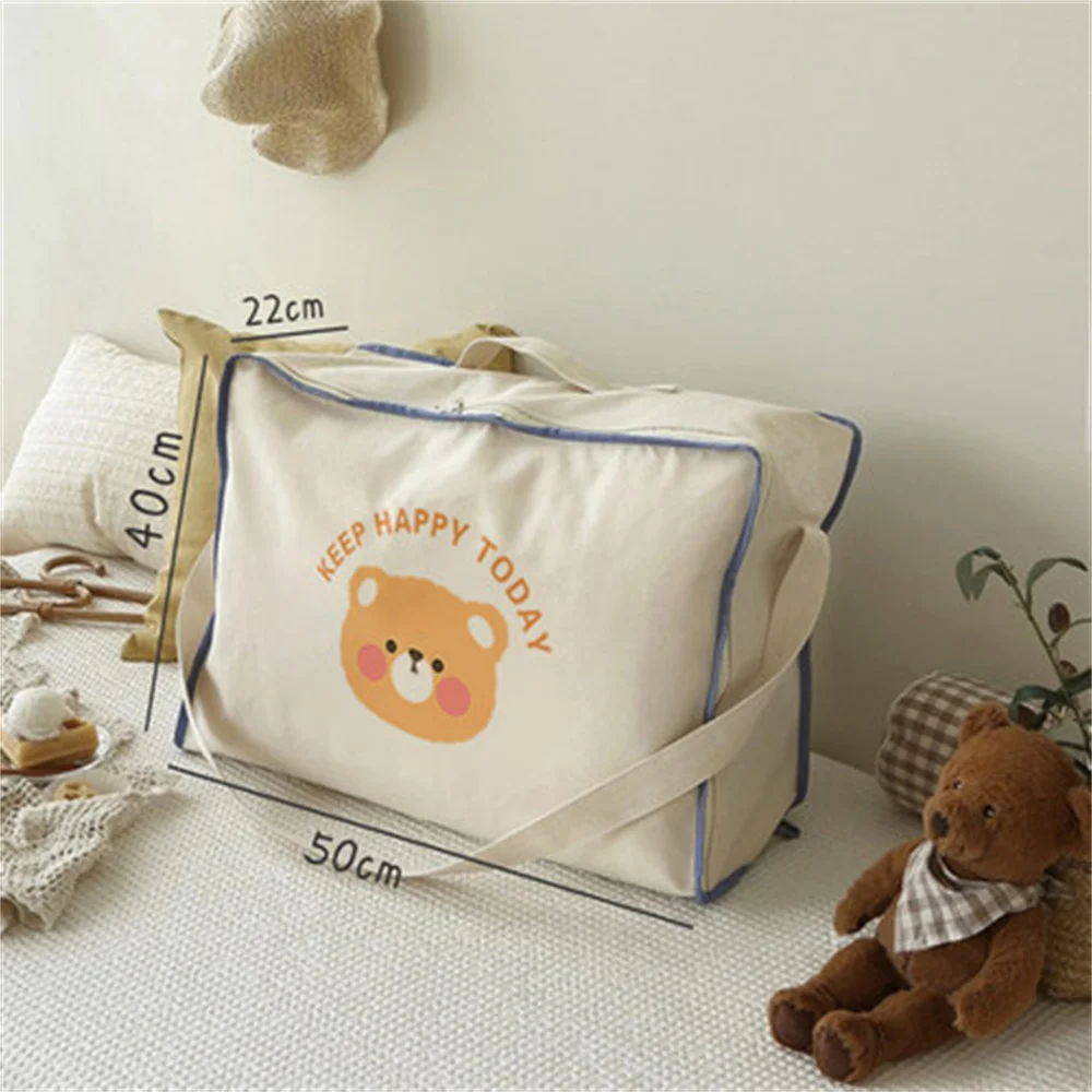 Kindergarten Quilt Storage Bag Cute Home Children Loaded Luggage Moving Packing Bag Portable Clothing Organization Bag 5