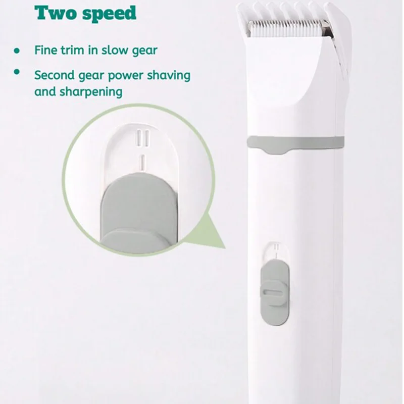 4-in-1 Pet Hair Remover Electric Silent Cat Dog Shaver Nail Grinder Electric Clippers Trimming Multi-function Nail Cutter Set