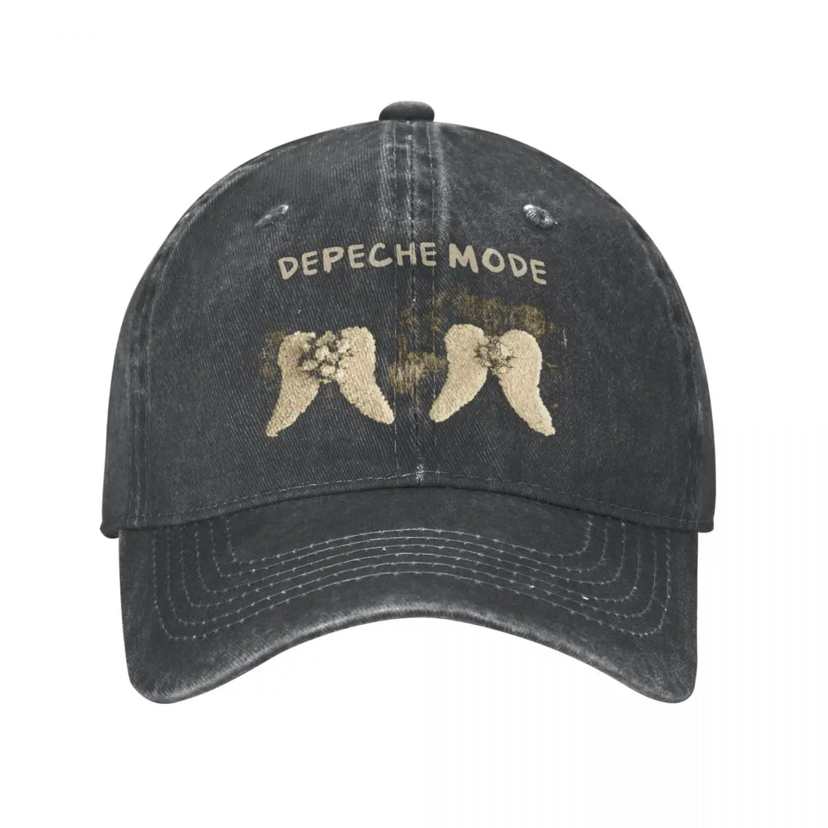 Vintage Depeche Cool Mode Baseball Caps für Männer Frauen Distressed Denim Sonnenkappe Outdoor Alle Jahreszeiten Reisen Soft Caps Hut_voghion.com
