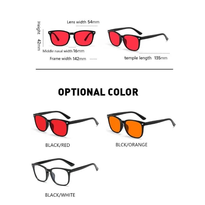 Bestselling Blue Light Blocking Red Lens Glasses for Women - Sleep & Computer Gaming Eyewear