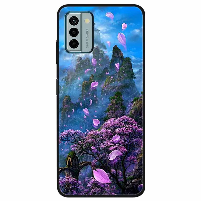 Fertuo Cover Portafoglio A Libro Per Nokia G42: Pelle PU Con Bumper In TPU, Supporto E Porta Carte - Verde - 2
