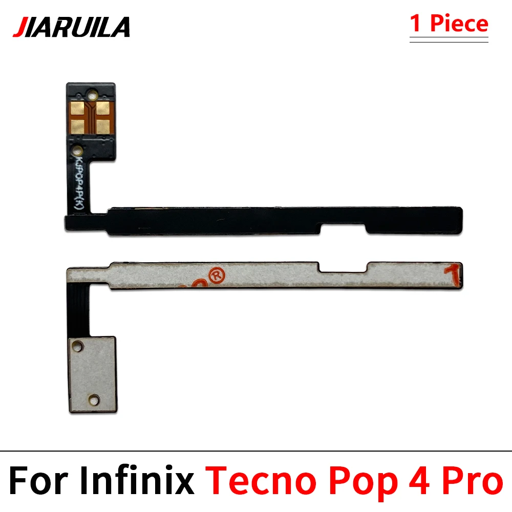 10Pcs，Volume Button Power Switch On Off Button Flex Cable