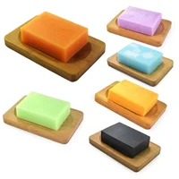 Natural Ginger Oil Soap 100g Handmade Tea Tree Soap Bamboo Charcoal ,Lavender, Honey, Kojic Acid Soap Lightning 1