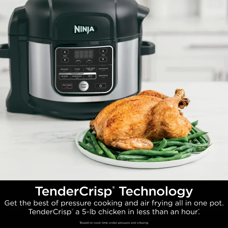 Ninja® Foodi® 10-in-1 6.5-Quart Pro Pressure Cooker Air Fryer Multicooker, Stainless, OS300 2