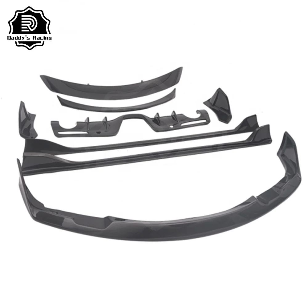 Carbon Fiber Bodykit Set Fit For 2019-2020 A90 Ag Style Front Lip Rear Diffuser Side Skirts Spoiler Car Tuning High Quality