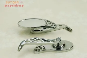 Buygbr Specchietti Moto Goose Round Per Yamaha Harley Royal Star,Stratoliner,Roadliner,Road Star,V Star,Warrior,V -Max,Virago