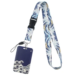 Vibrant Lanyard Keychain & ID Holder - Stylish Accessory Gift (5)