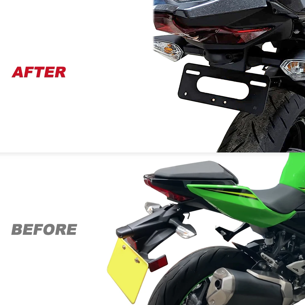 License Plate Bracket Tail Tidy For Kawasaki Ninja 300 250 Z250