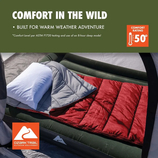 50°F Warm Weather Sleeping Bag 5