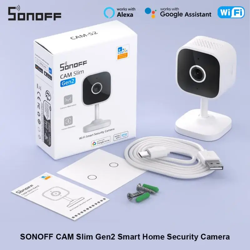 SONOFF CAM Slim Gen2 Smart Home Security Camera 1080P Human Motion