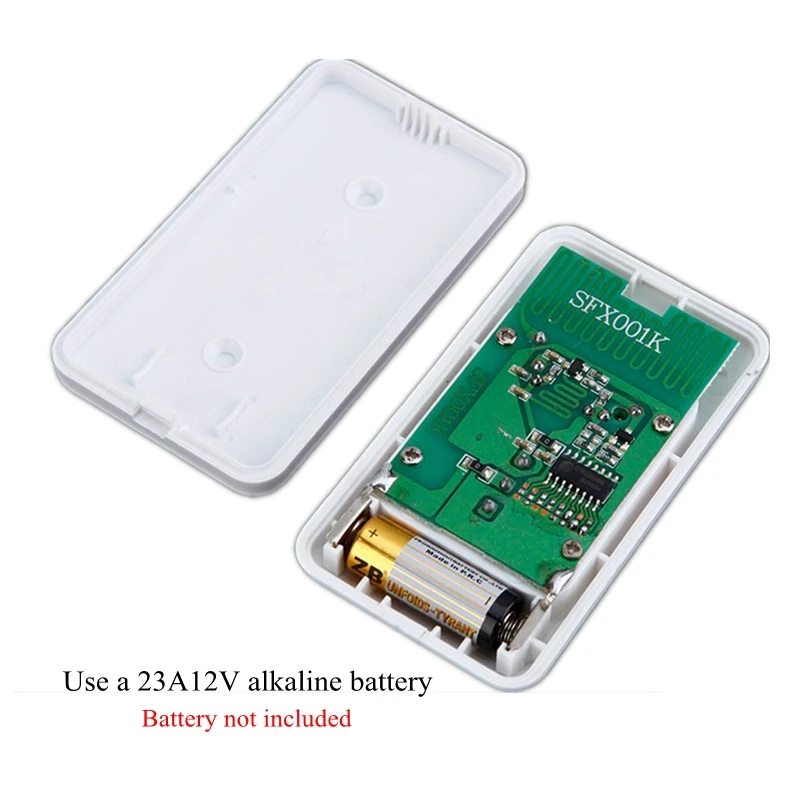 CACAZI Wireless Doorbell DC Battery Operated Control Button 200M Remote LED Light Home Cordless Call Bell 4 Volume 36 Chime wireless doorbell