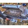 Monument Grills 77352 6-Burner Stainless Steel Cabinet Style Propane Gas Grill with Knob Controls, Side Burner 4