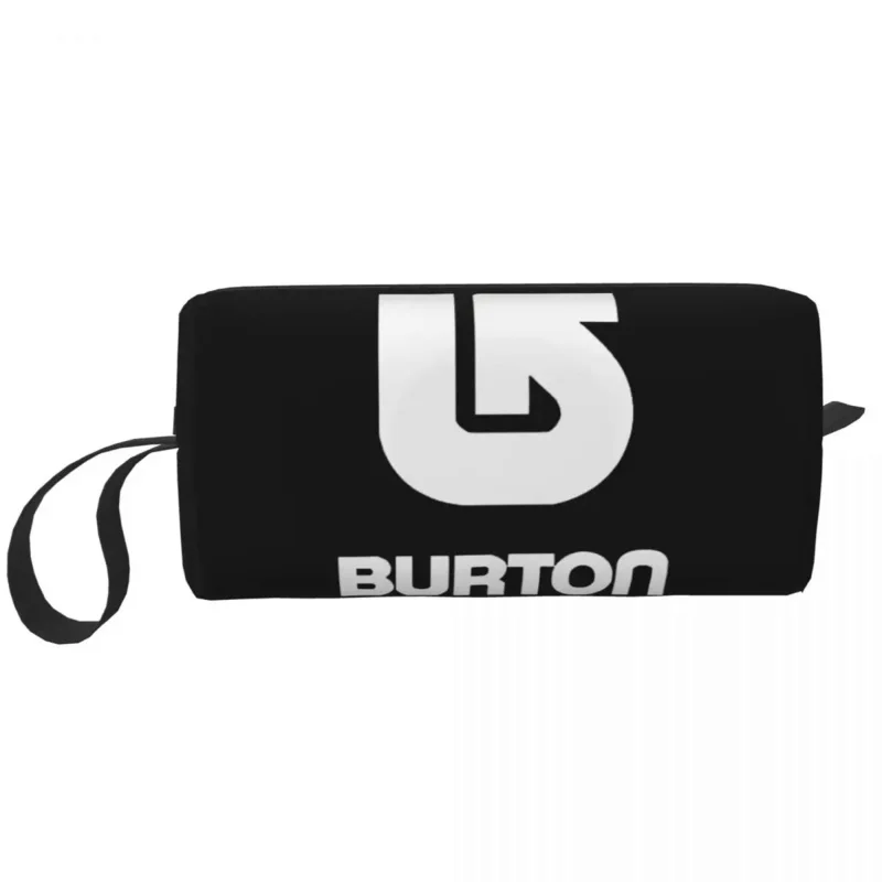 

Burtons Arrow Logo Snowboards Travel Cosmetic Bag Women Toiletry Makeup Organizer Lady Beauty Storage Bags Dopp Kit Case Box