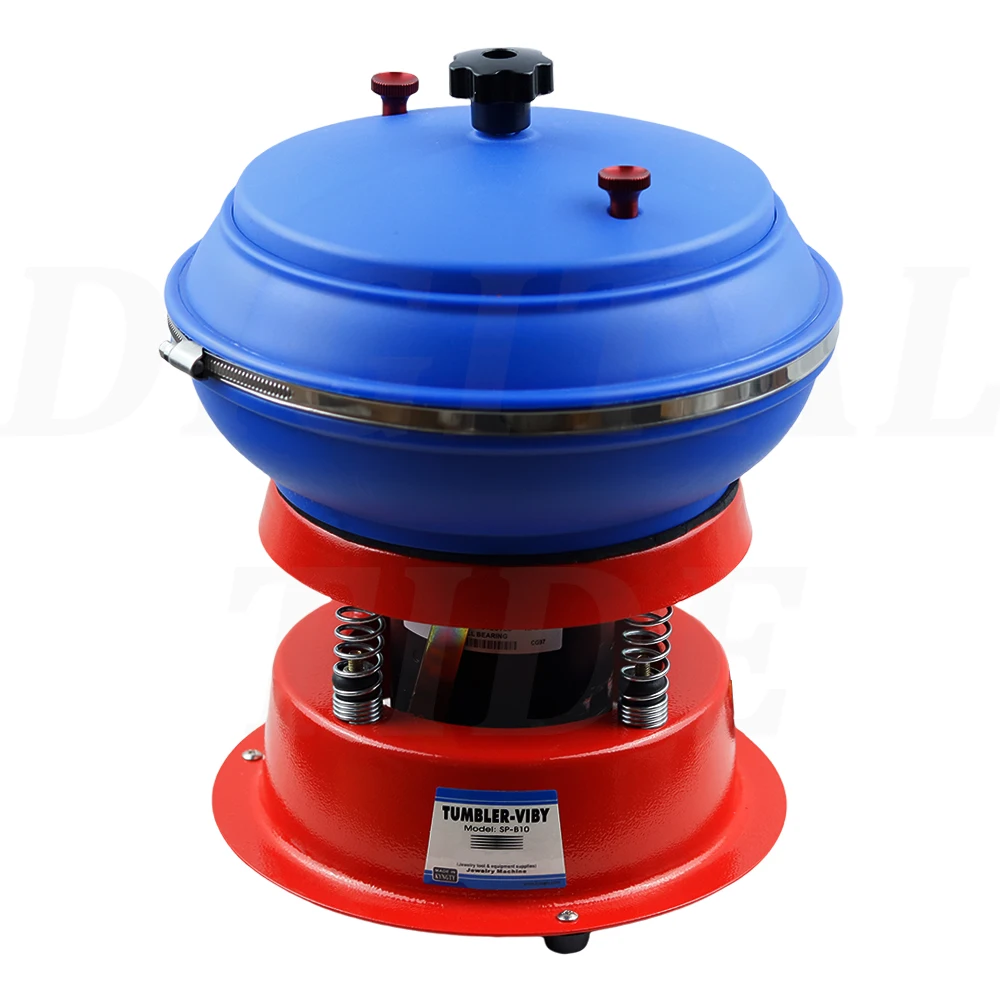 Tumbler Vibrating Polishing Machine 3.5L Capacity For Metal Jewelry Vibratory Po