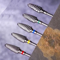 5 Size Tungsten Carbide Nail Drill Bit Rotary Manicure Cutters Bits For Manicure Drill Accessories Gel Removal 1