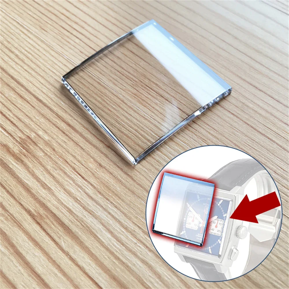 Caw2111 Orologio Ad Arco Quadrato Orologio In Vetro Zaffiro Per Orologio Tag Heuer Monaco Caliber