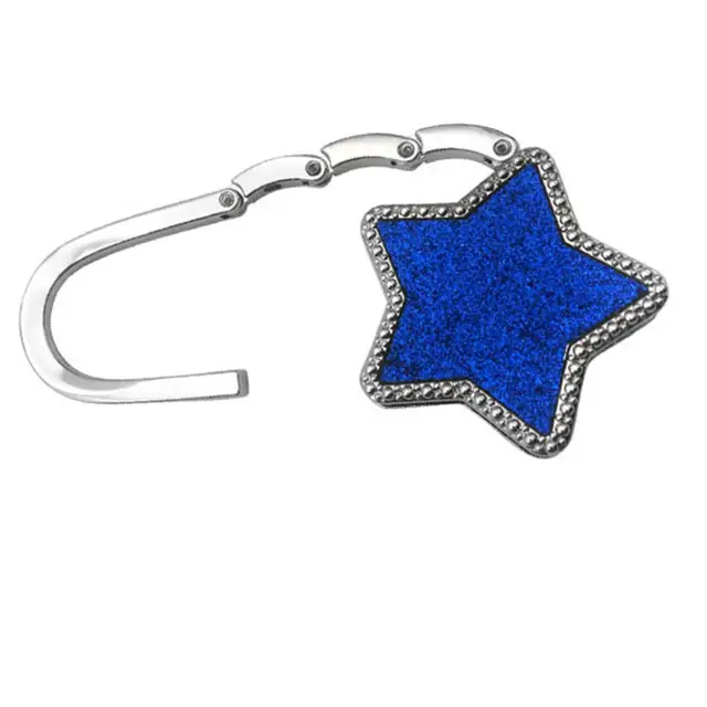 Gyönyörű Kézitáska Tartó Felhasználóbarát Hordozható Fényes Fém Asztal Oldaltáska Táska Hook Handtabag Fogas - Image 3