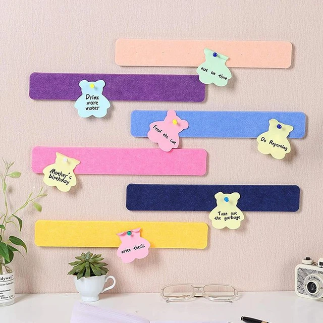 Adhesive Cork Strips Self-Adhesive Board Notice Display Bulletin Bar Photo  Display Board Photo - AliExpress