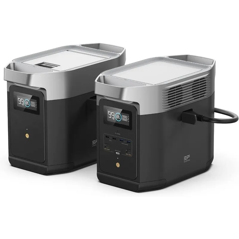 ECOFLOW DELTA2 Portable Power Station with Extra Battery