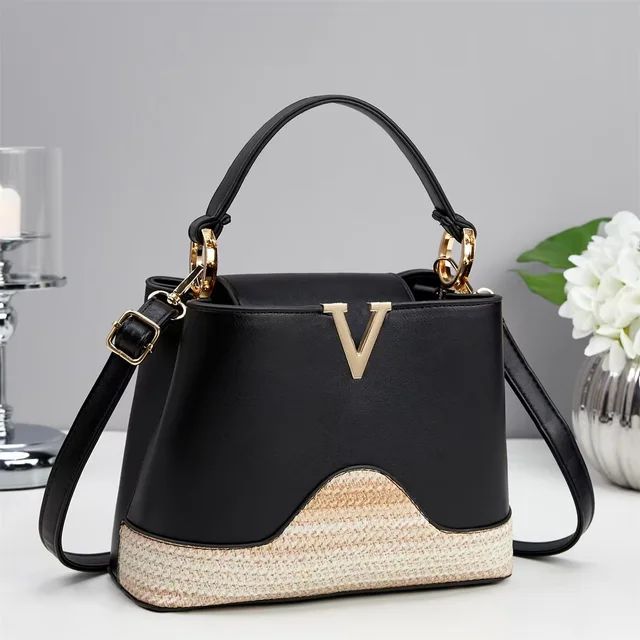 women shoulder Bag for 2025 luxury designer handbag women Handbags leather Printed monogram single shoulder straddle bag 2