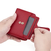Portefeuille pour femme Baellerry, élégant, avec fermeture éclair, multifonctionnel, blocage RFID, 6 emplacements pour cartes et poche à monnaie, cadeau minimaliste 6
