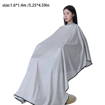 Waterproof Haircut Cape Cloth Cutting Hair Pattern Salon Barber Cape Hairdressing Hairdresser Apron Wrap Gown Tools Barber Apron 1