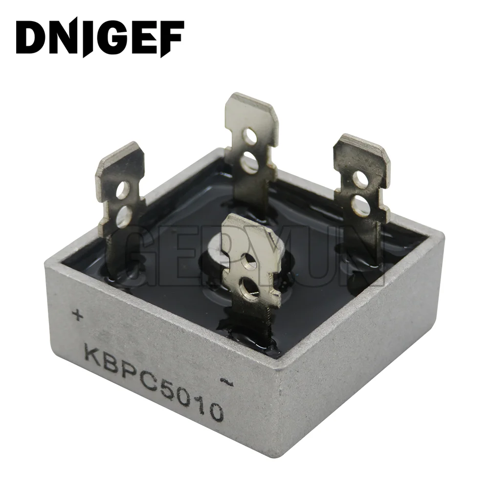 KBPC5010 1000V 50A Diode Bridge Rectifier 1pcs
