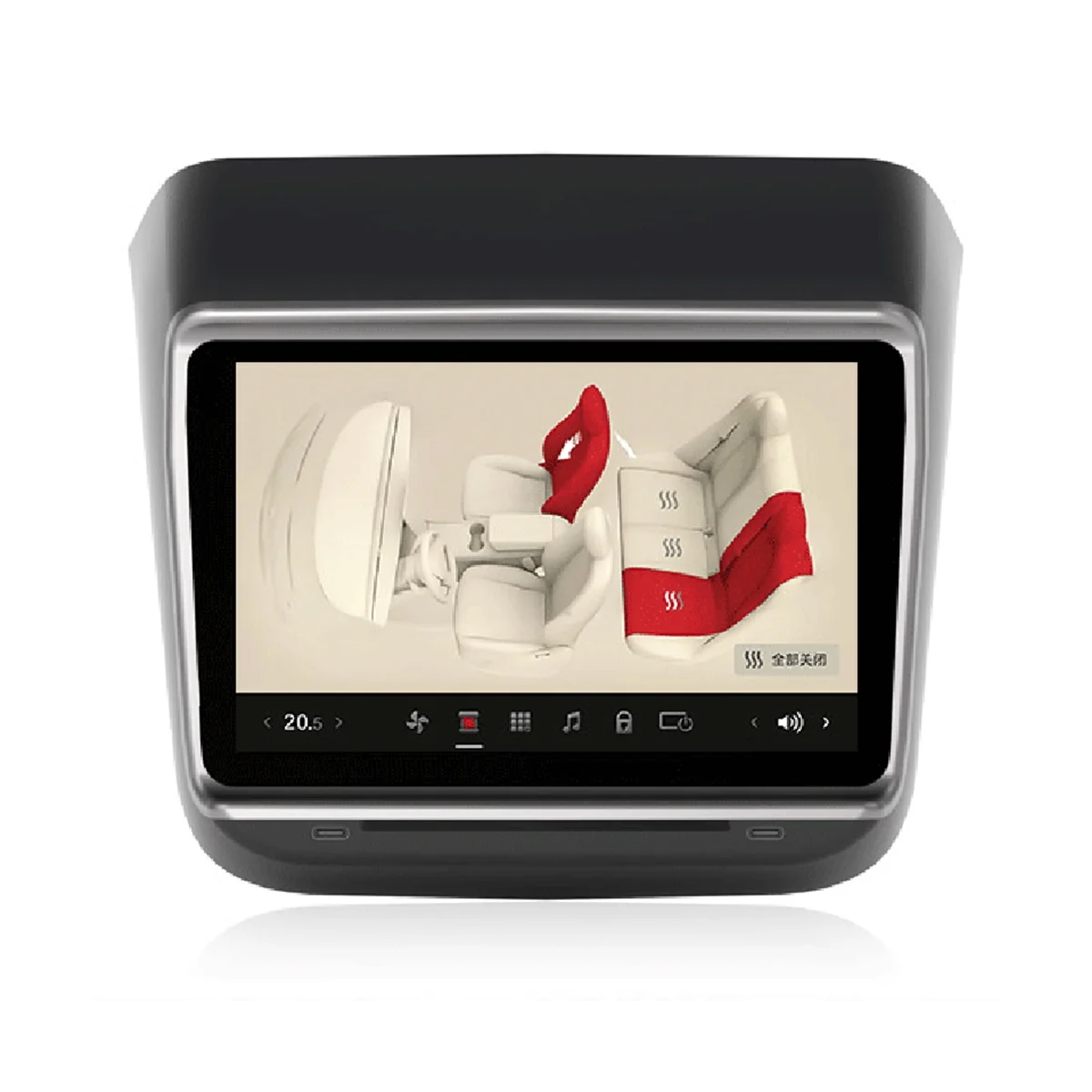 

7,2 дюймовый модель3, дисплей заднего развлечения и контроля климата, экран Andriod для Tesla Model 3/Y Carplay, регулировка видеосиденья