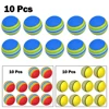 For Approach Shot Sponge Balls Golf Balls Red Blue Yellow Rainbow 42mm Foam Balls Soft Indoor Practice Sponge Balls 6
