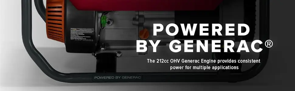 Description Picture 5 of itemPM3800 3,800-Watt Gas-Powered Portable Open Frame Generator - Ultra-Quiet Performance - Ideal for Home, Camping, RV an