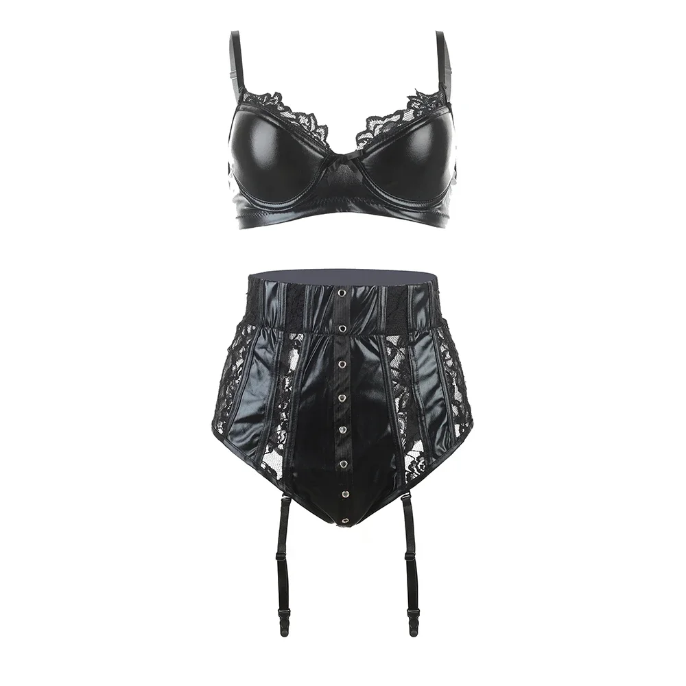 

Женский цветочный кружевной сетчатый комплект нижнего белья с бантом и фестонами на косточках