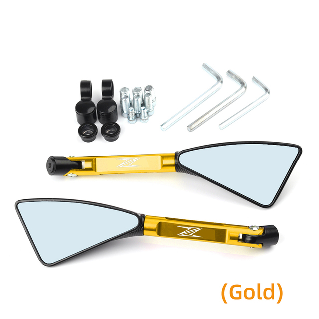 Motorcycle mirror CNC side Rearview For kawasaki Z900 Z1000 Z800 Z750 Z650 Z300 Z250 Z125